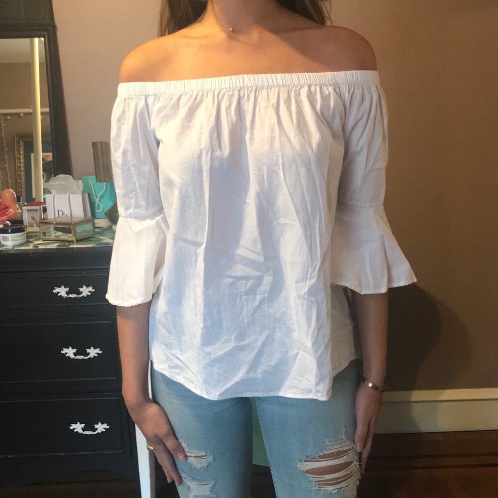Charlotte Russe Off the Shoulder Blouse size S